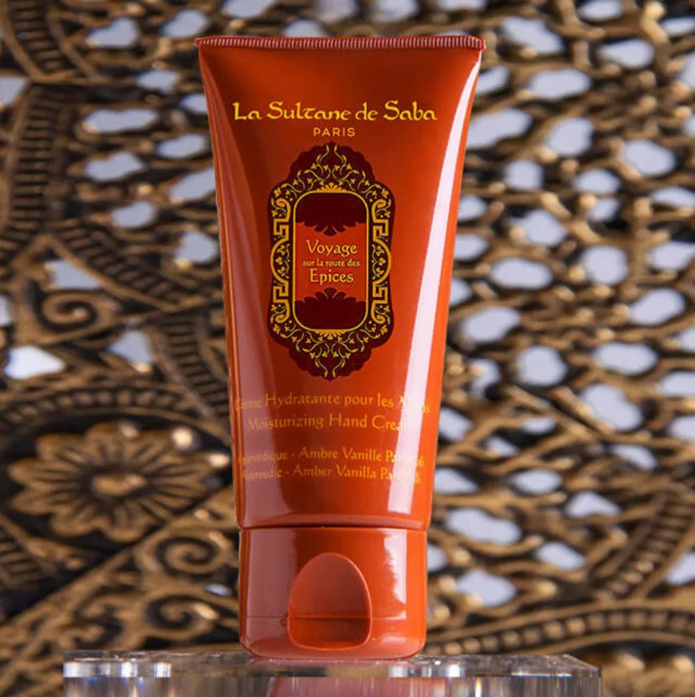 La Sultane de Saba Moisturizing Hand Cream Oriental Ayurvedic Amber Vanilla Patchouli Fragrance