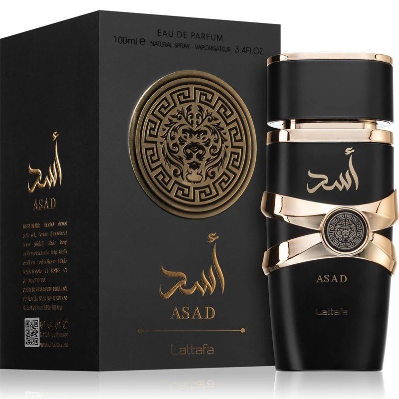 Парфумована вода чоловіча Lattafa Perfumes Asad, 100 ml
