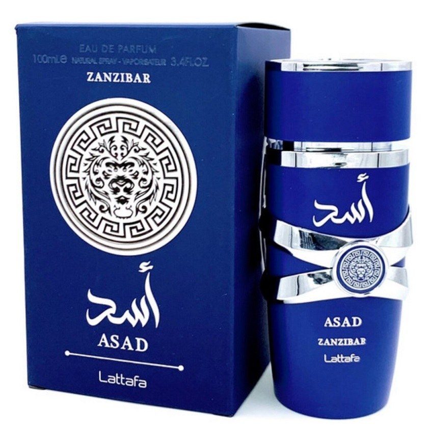 Парфумована вода чоловіча Lattafa Perfumes Asad Zanzibar, 100 ml