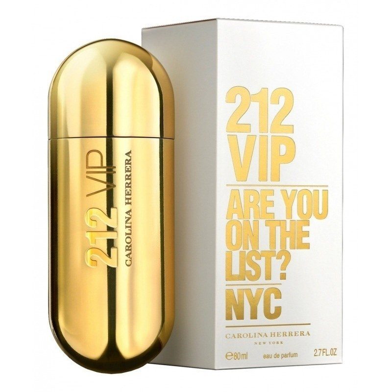 Парфумована вода жіноча Carolina Herrera 212 VIP, 80 ml