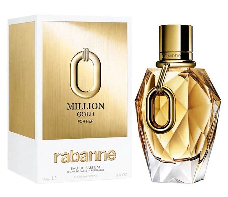 Парфумована вода жіноча Rabanne Million Gold For Her, 90 ml