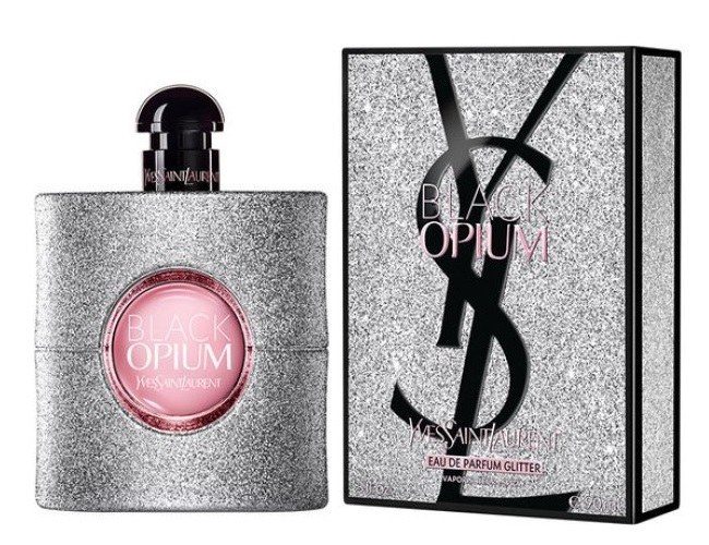 Парфумована вода жіноча Yves Saint Laurent Black Opium Glitter, 90 ml