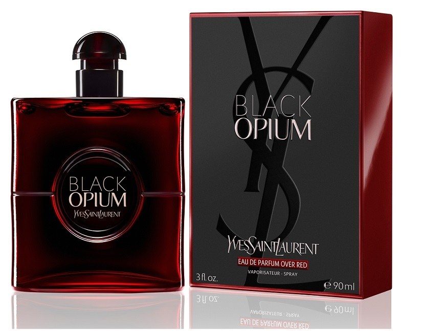 Парфумована вода жіноча Yves Saint Laurent Black Opium Over Red, 90 ml