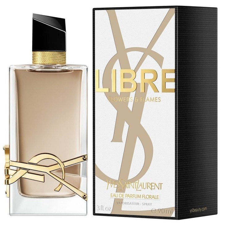 Парфумована вода жіноча Yves Saint Laurent Libre Flowers & Flames, 90 ml