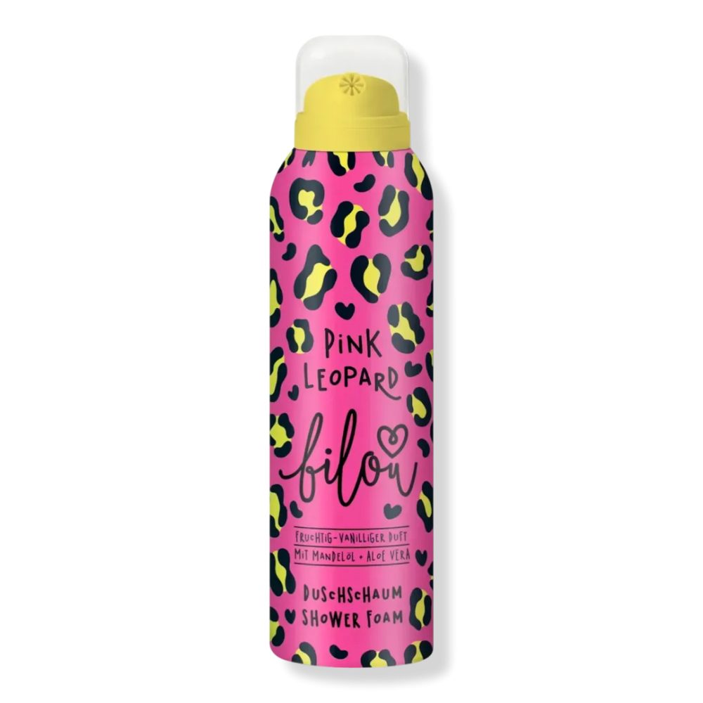 Bilou Pink Leopard Shower Foam