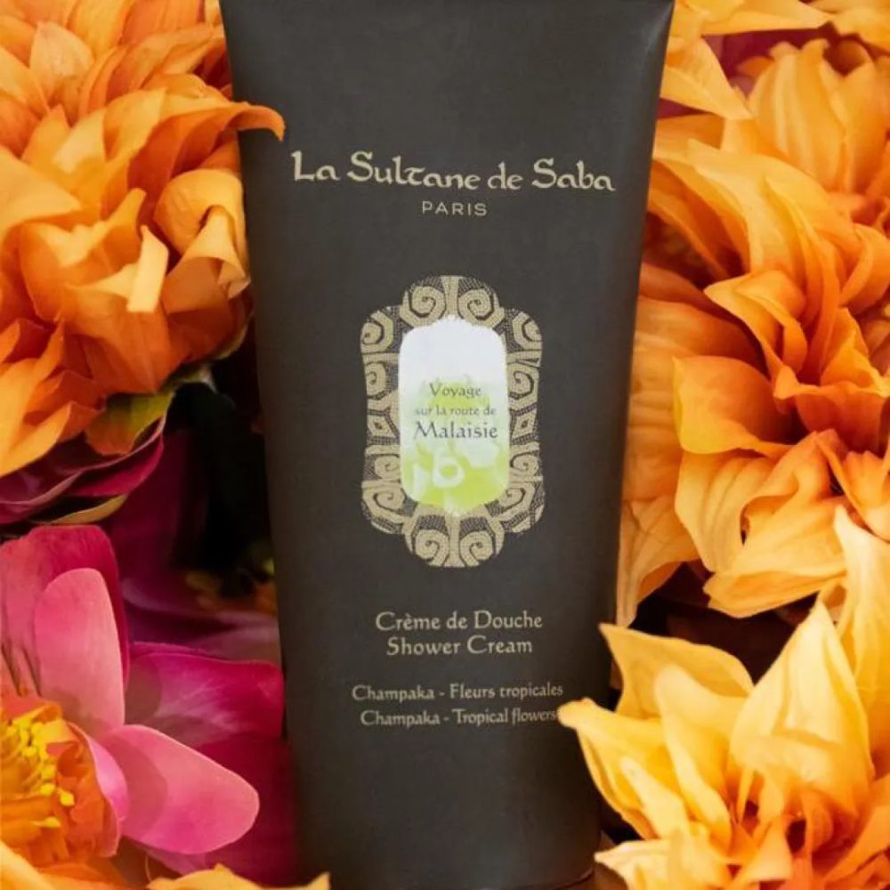 La Sultane de Saba Shower Cream Jasmine and Tropical Flowers Fragrance