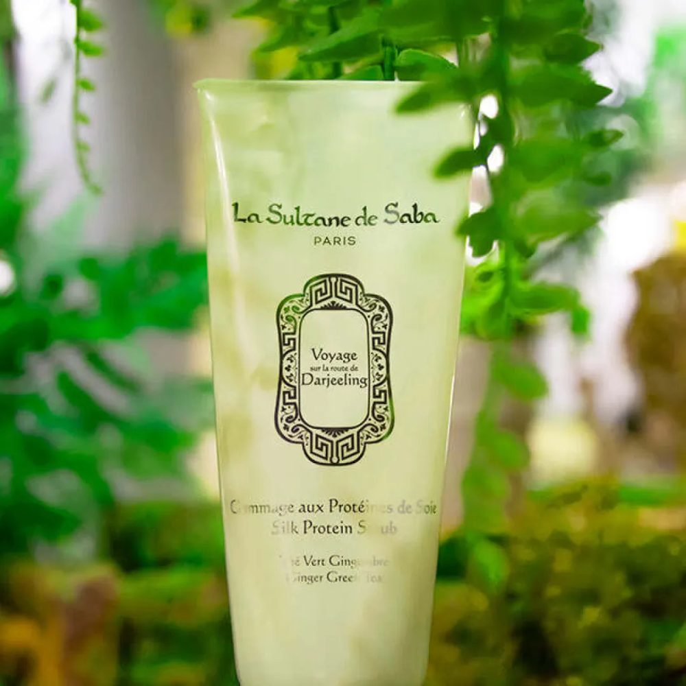 La Sultane de Saba Silk Protein Scrub Ginger Green Tea Fragrance