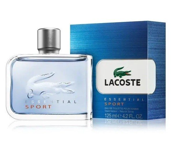 Туалетна вода чоловіча Lacoste Essential Sport Blue Pour Homme, 125 ml