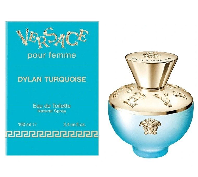 Туалетна вода жіноча Versace Dylan Turquoise pour Femme, 100 ml