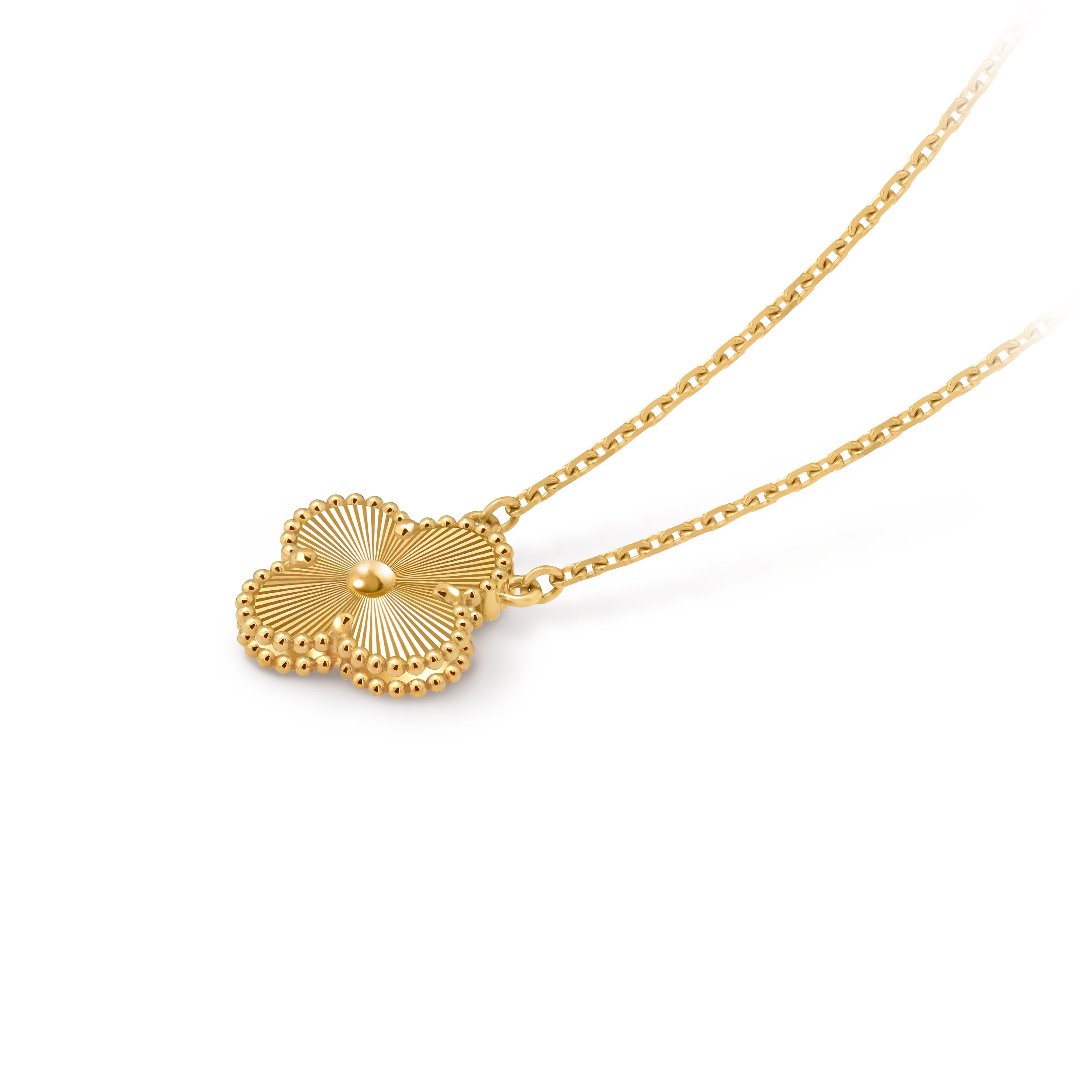 Van Cleef & Arpels. Підвіска Vintage Alhambra іх жовтого золота