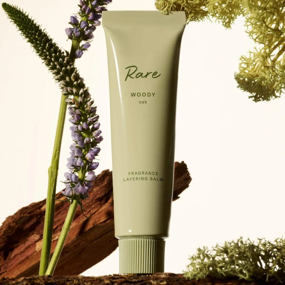 Rare Beauty Woody Oak Fragrance Layering Balm